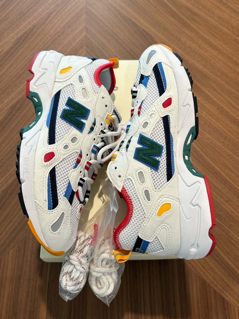 New Balance 827 Aime Leon Dore White ML827ALD Size 8.5 D